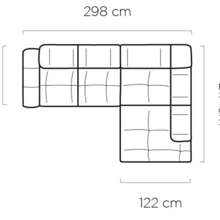 Otello corner sofa